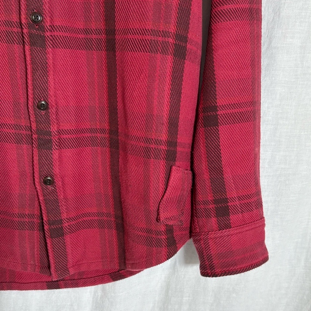 Outerknown Transitional Flannel Utility Shirt Siz… - image 3